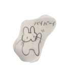 うさぎが大好きでスタンプ作りました。（個別スタンプ：8）