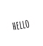 c.Hello！（個別スタンプ：1）