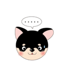 くろチワワのまめちゃんスタンプ♪（個別スタンプ：26）