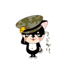 くろチワワのまめちゃんスタンプ♪（個別スタンプ：36）