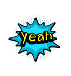 Fancy Balloon Text（個別スタンプ：4）