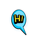 Fancy Balloon Text（個別スタンプ：5）