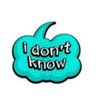 Fancy Balloon Text（個別スタンプ：22）