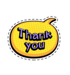 Fancy Balloon Text（個別スタンプ：36）
