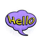 Fancy Balloon Text（個別スタンプ：37）