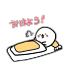 【シール風】ほっこりあざらし【日常会話】（個別スタンプ：5）