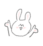 mismatched ears rabbit！！（個別スタンプ：2）