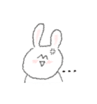 mismatched ears rabbit！！（個別スタンプ：3）