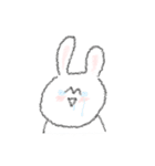 mismatched ears rabbit！！（個別スタンプ：4）