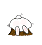 mismatched ears rabbit！！（個別スタンプ：16）