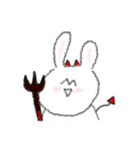mismatched ears rabbit！！（個別スタンプ：23）