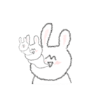 mismatched ears rabbit！！（個別スタンプ：28）