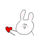 mismatched ears rabbit！！（個別スタンプ：32）