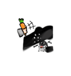 Not a cute rabbit（個別スタンプ：5）