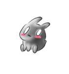Not a cute rabbit（個別スタンプ：6）