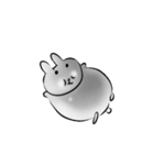 Not a cute rabbit（個別スタンプ：7）