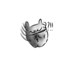 Not a cute rabbit（個別スタンプ：12）