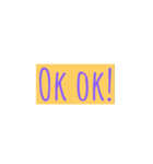 Text #01（個別スタンプ：2）