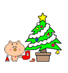 くまのユッサン(♀) Winter season（個別スタンプ：3）