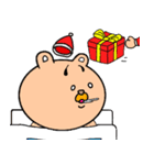 くまのユッサン(♀) Winter season（個別スタンプ：10）