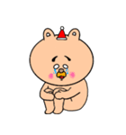 くまのユッサン(♀) Winter season（個別スタンプ：13）