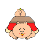くまのユッサン(♀) Winter season（個別スタンプ：24）