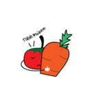 Carrot with friends（個別スタンプ：6）