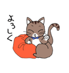 Energetic cat Jal（個別スタンプ：6）