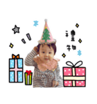 Bobo little brother and sister Christmas（個別スタンプ：4）