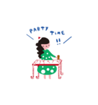 Little cookie's Christmas party（個別スタンプ：3）