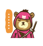 Ninja in pink - kumanosuke（個別スタンプ：2）