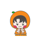 Orange-girl 2（個別スタンプ：6）