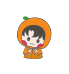 Orange-girl 2（個別スタンプ：8）