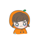 Orange-girl（個別スタンプ：8）