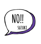 【SUZUKI】専用スタンプ（個別スタンプ：4）