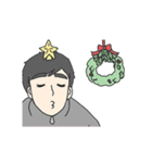 the man who dislike christmas（個別スタンプ：16）