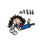 Curly Kid（個別スタンプ：13）