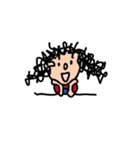 Curly Kid 2（個別スタンプ：2）