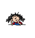 Curly Kid 2（個別スタンプ：3）