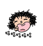 Curly Kid 2（個別スタンプ：17）