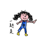 Curly Kid 2（個別スタンプ：20）