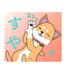 柴犬ちゃんー赤柴の女の子スタンプー（個別スタンプ：6）