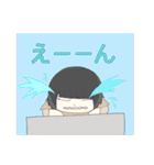 愉快な学生スタンプ（個別スタンプ：4）
