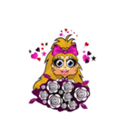 Adopt a Biggles Giggle Girl - I'mHarella（個別スタンプ：5）