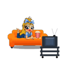 Adopt a Biggles Giggle Girl - I'mHarella（個別スタンプ：15）