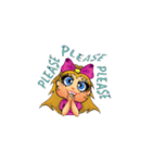 Adopt a Biggles Giggle Girl - I'mHarella（個別スタンプ：16）