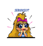 Adopt a Biggles Giggle Girl - I'mHarella（個別スタンプ：19）