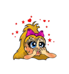 Adopt a Biggles Giggle Girl - I'mHarella（個別スタンプ：23）