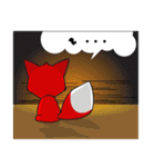 害赤いキツネ（個別スタンプ：10）