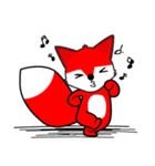 害赤いキツネ（個別スタンプ：14）
